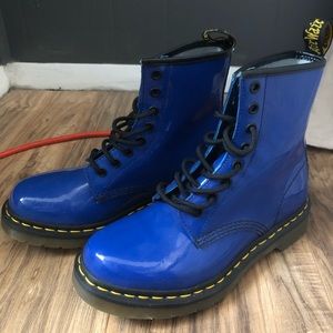 Navy Blue Doc Martens